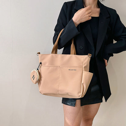 Sac à bandoulière en toile pour femme